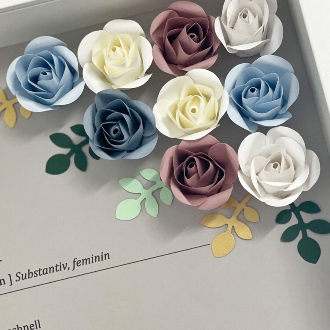 Shadow Box Lehrerin Grau Blau Abschiedsgeschenk Shadow Box Lehrerin Grau Blau Abschiedsgeschenk handgemacht österreich