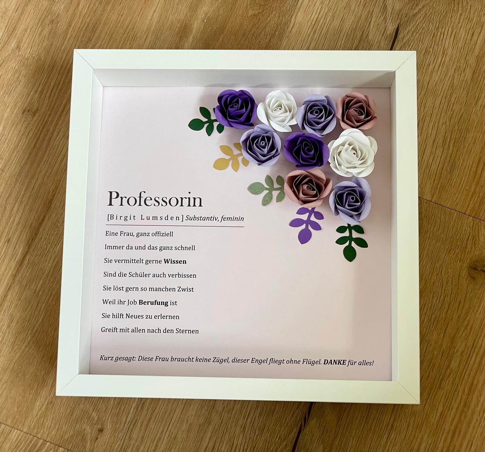 Professorin Abschiedsgeschenk Professorin Geschenk Schule beste Professorin